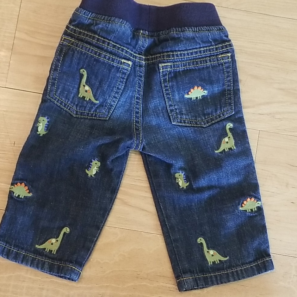 GYMBOREE dinasour Jeans - Picture 2 of 3
